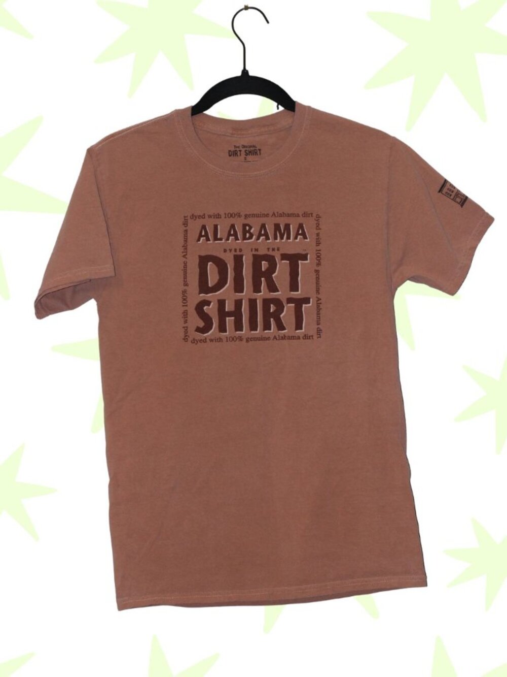 Alabama Dirt Shirt 100% cotton genuine dirt dyed shirt S